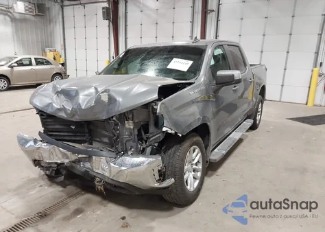 2021 Chevrolet Silverado 1500 4Wd Short Bed Lt из США, поврежденный, VIN 1GCUYDED8MZ345551